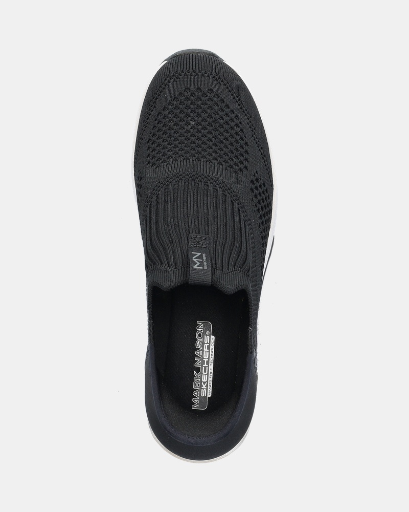 Skechers A - Wedge - Crecent Instapschoenen  - zwart