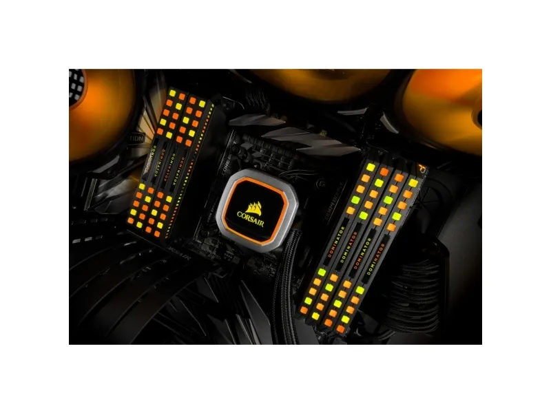 [OUTLET] - CORSAIR Dominator Platinum RGB - DDR4 - sæt - 32 GB: 4 x 8 GB - DIMM 288-PIN - 3200 MHz / PC4-25600 - CL16 - 1.35 V - ikke bufferet - ikke-ECC - sort