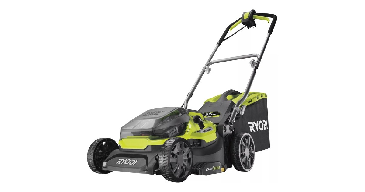 RyobiONE+ Hybrid 37cm Grasmaaier  (Groen/zwart, Accu inbegrepen)