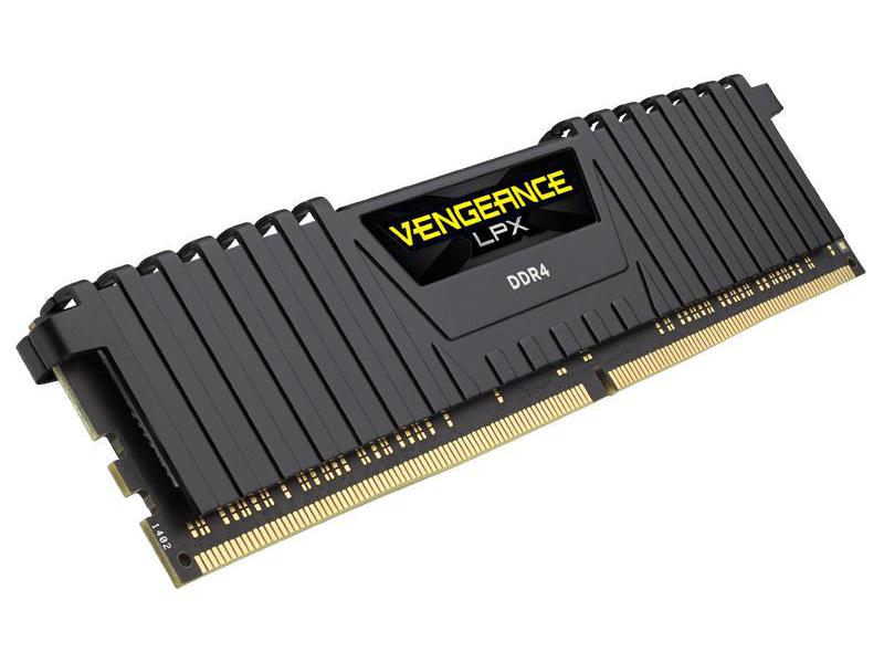 Corsair DDR4-RAM Vengeance LPX Black 3200 MHz 4x 16 GB High-Performance Arbeitsspeicher