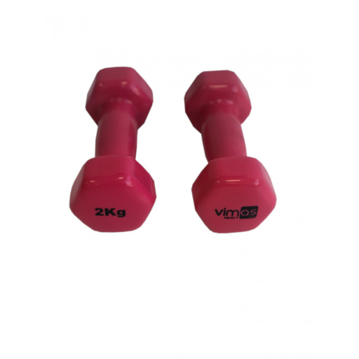 Mancuernas 2 Kg. Conjunto com 2 unidades Vimas Sports