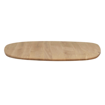 WOOOD tafelblad Tablo organisch eiken naturel 22 mm ø130 cm