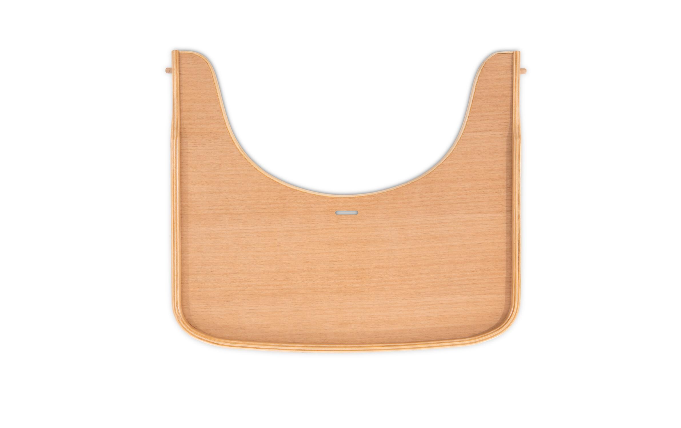 Treppenhochstuhl Beta+ Natural<br>Kippsicheres und mitwachsendes Holzhochstuhlset