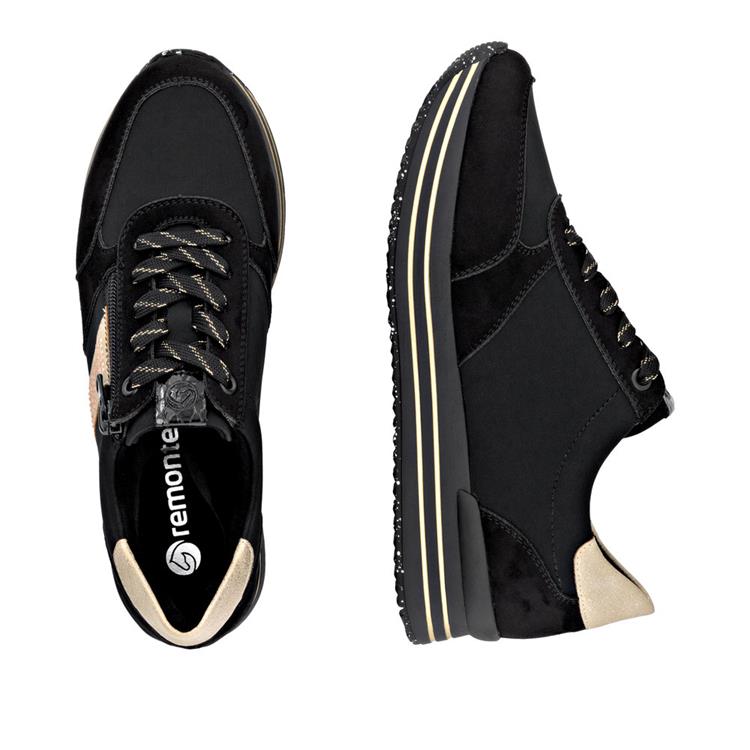 Remonte D1330 schwarz/nero/ginger-gold/schwa