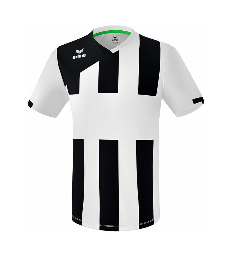 Erima Siena 3.0 Trikot kurzarm Kids Weiss Schwarz