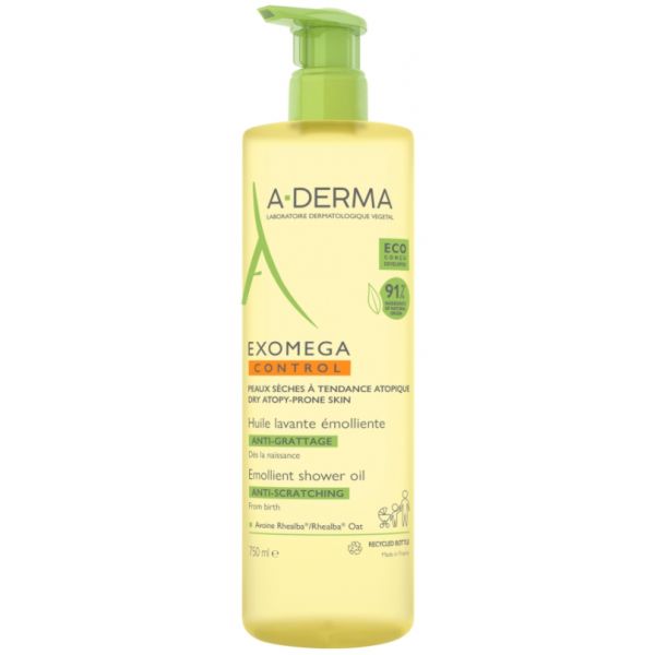 A-Derma Exomega Control Óleo de Banho 750ml
