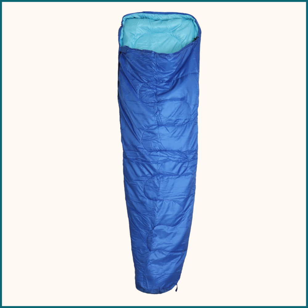 HIXA Polyester Blue mummy slaapzak