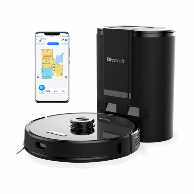 Proscenic 2-i-1 Robot- og moppestøvsuger M8Pro
