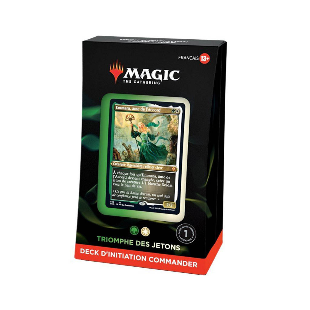 Magic : Deck d'Initiation Commander - Triomphe des Jetons