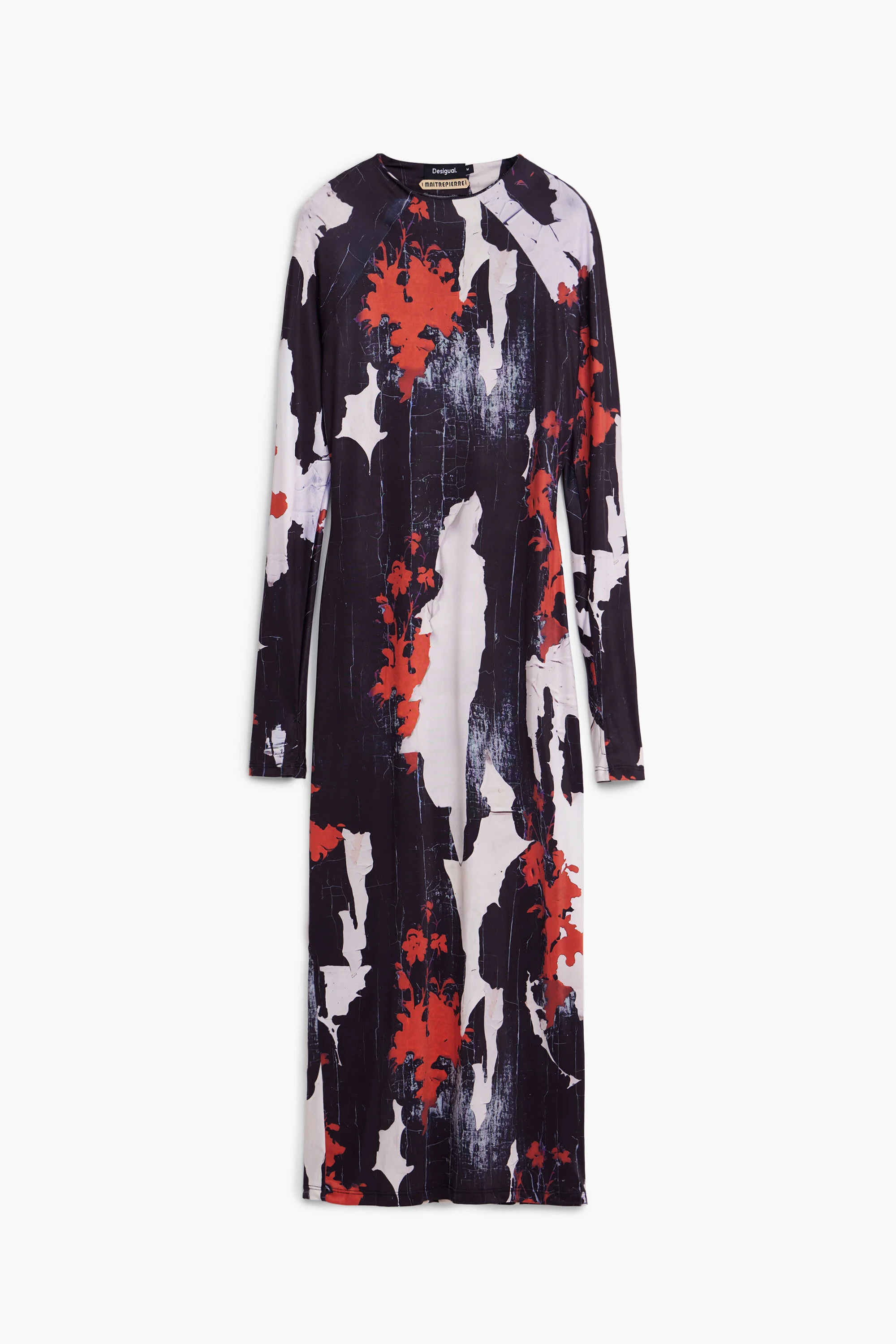 Vestido midi estampado Maitrepierre