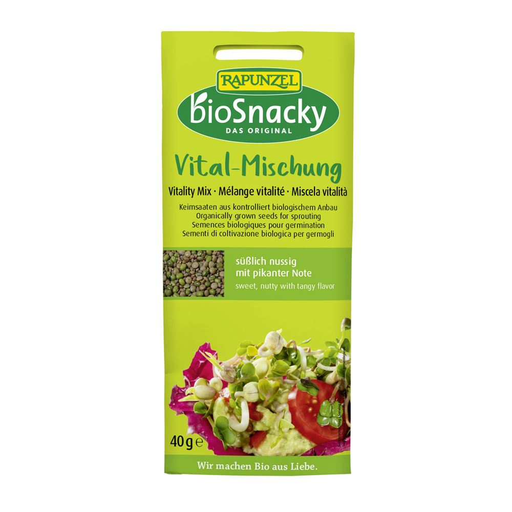 BIOSNACKY Vital Mischung<br>40 g, Beutel
