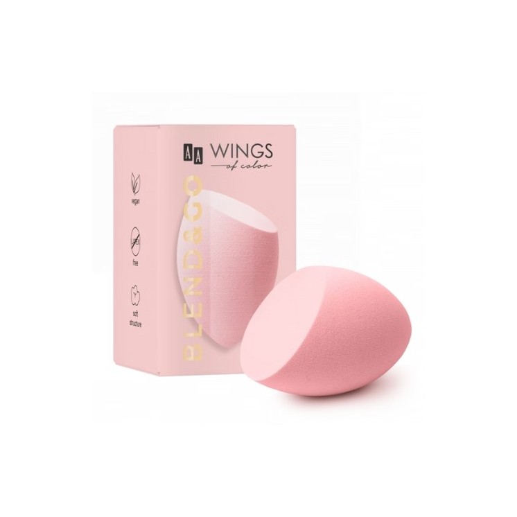 AA Wings of Color Blend & Go Precision -Make-up-Schwamm, Präzisions-Make-up-Schwamm, 1 Stück
