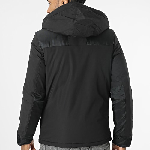 Doudoune Capuche Noir