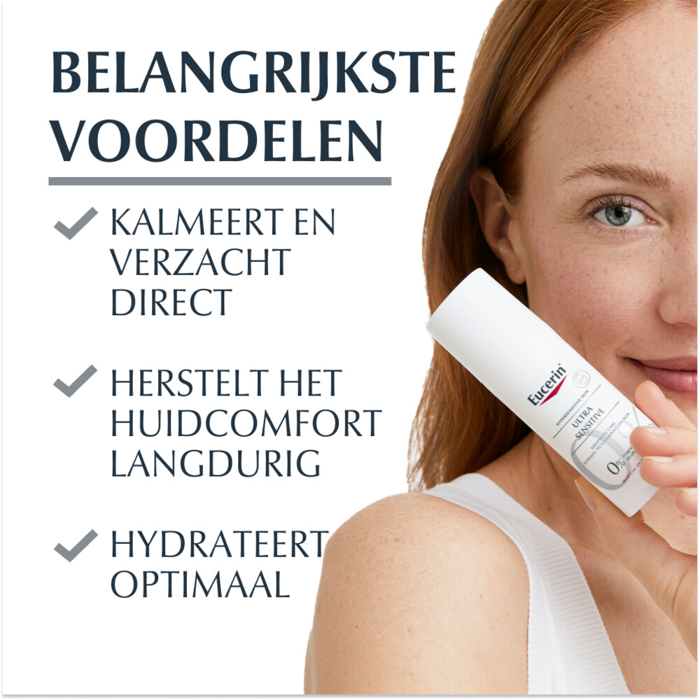 Eucerin UltraSENSITIVE Kalmerende Crème Normale tot Gemengde Huid50 ml