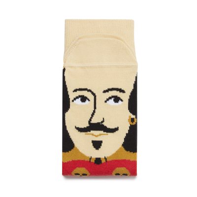 William Shakes-Feet Socks Medium