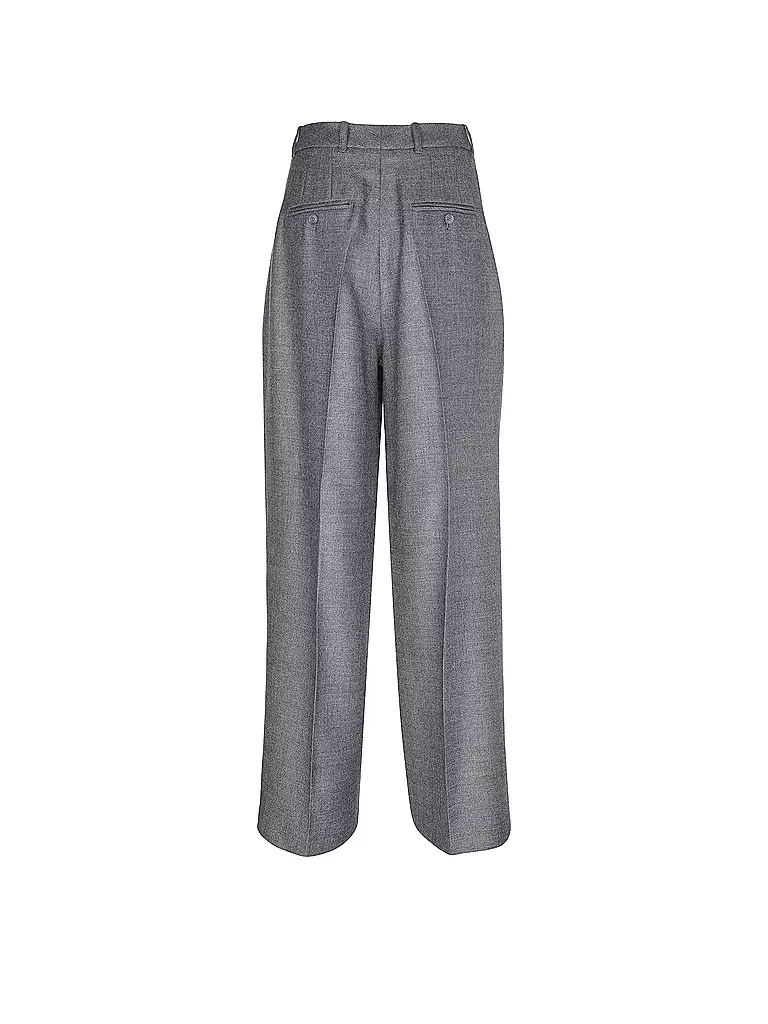 PHILLIP LIM Hose Wide Leg  grau