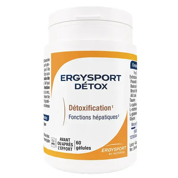 Nutergia Ergysport Detox 60 cápsulas