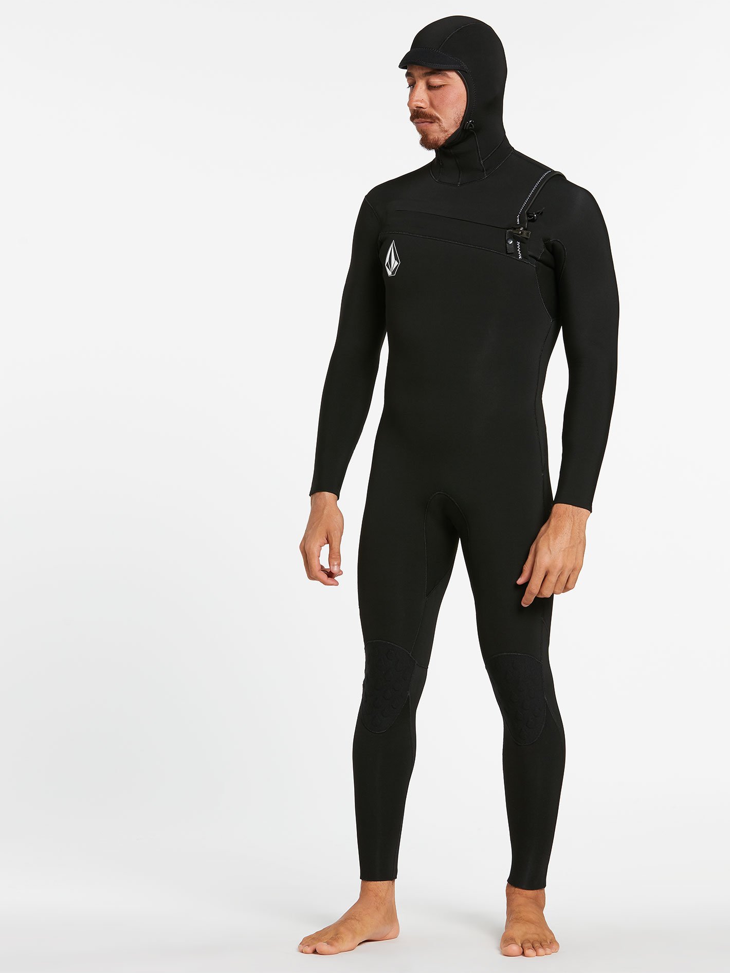 Volcom 4/3 mm Hooded - Front Zip XL