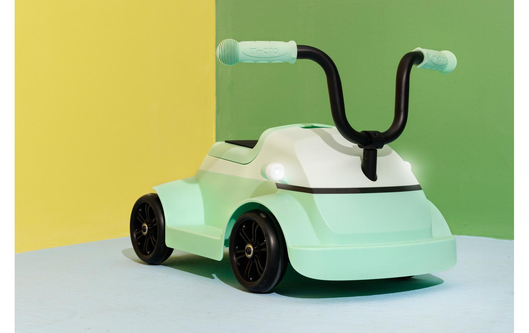 Rutschfahrzeug Mini Microlino Mint<br>Leichtfahrzeug für Kinder