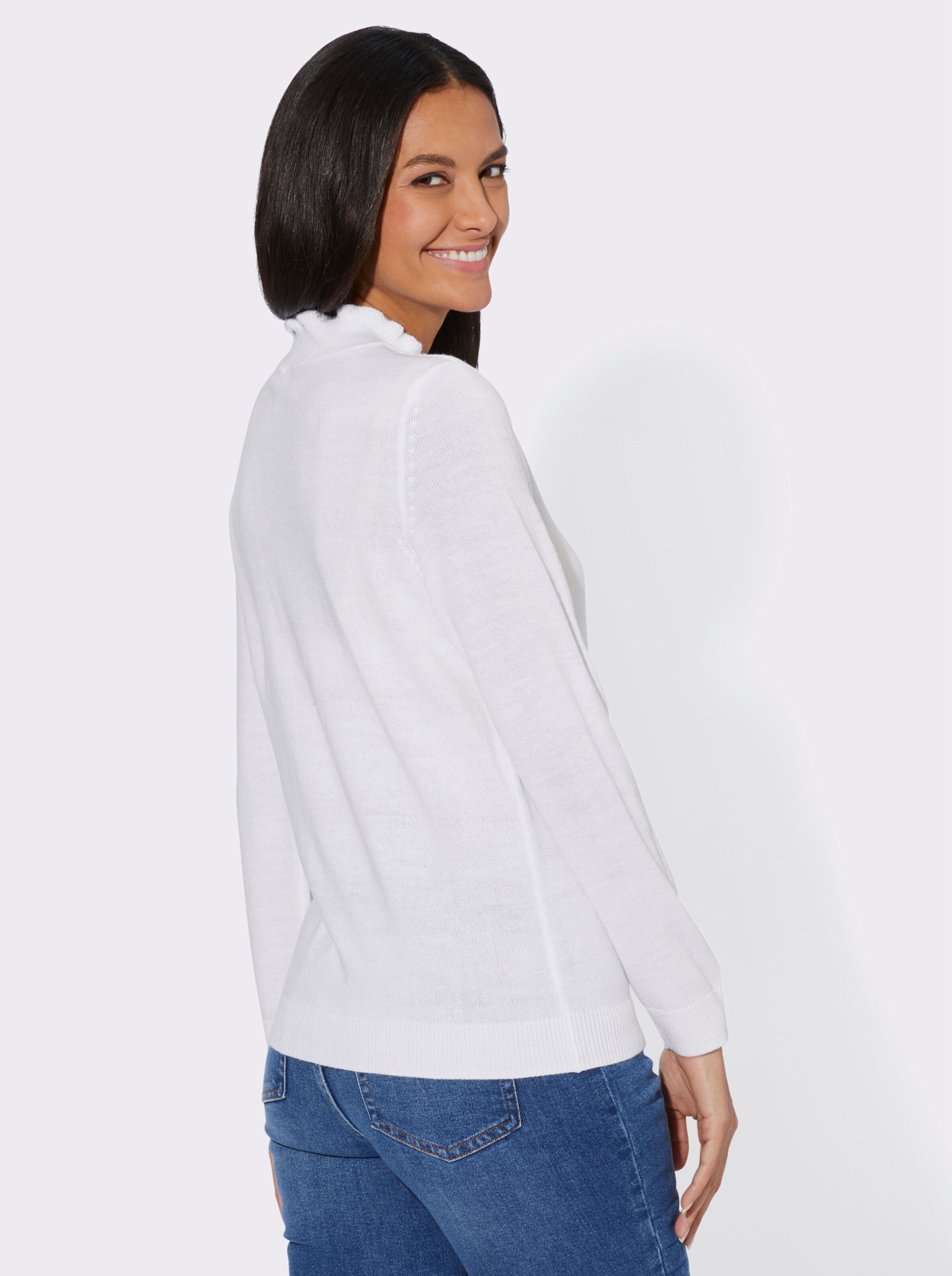 Stehkragenpullover