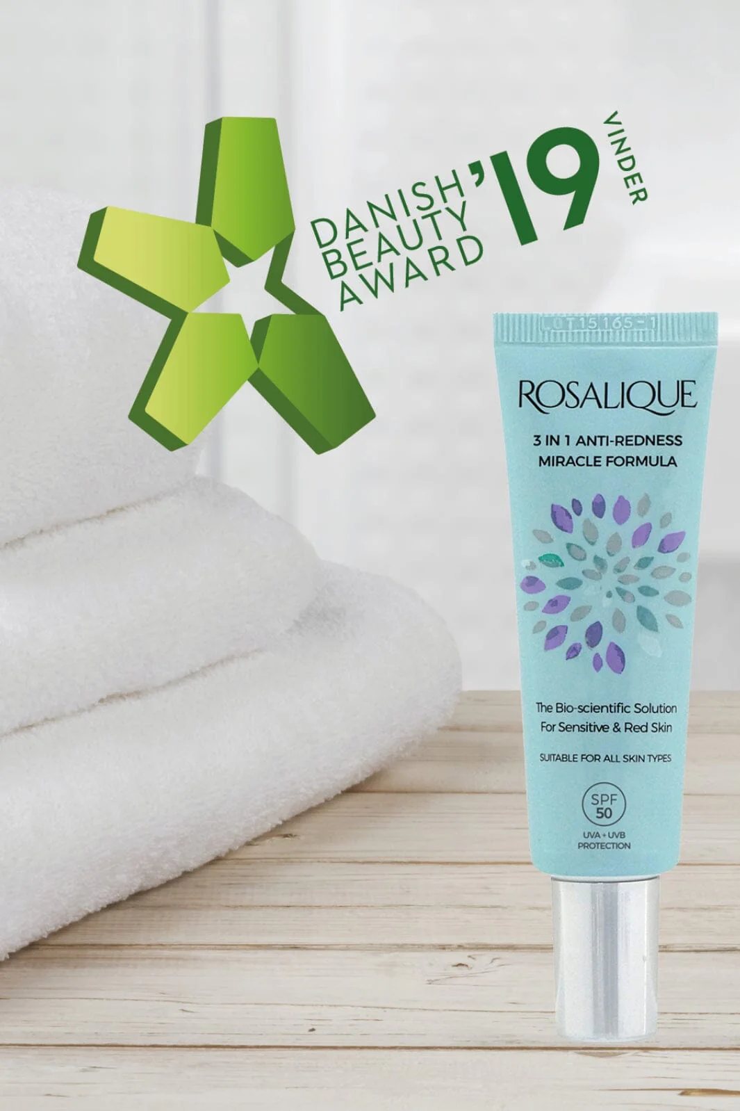 Rosalique Dagcreme 3 i 1