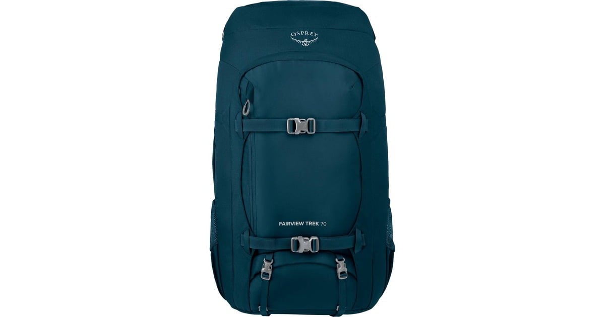 OspreyFairview Trek Pack 70L rugzak  (Blauwgroen, 70 liter)
