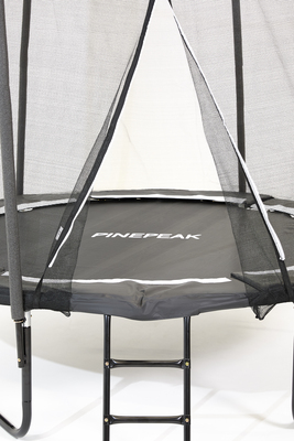 Pinepeak Trampoline inkl. Sikkerhetsnett 244 cm, Svart