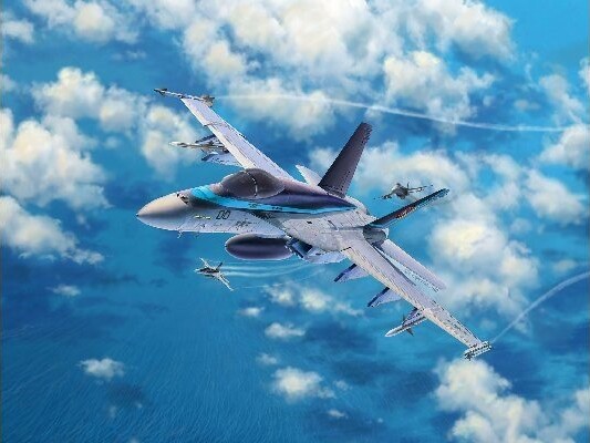 Revell Top Gun Maverick - F/A-18E Super Hornet Modelfly Byggesæt - 1:48 - 03864