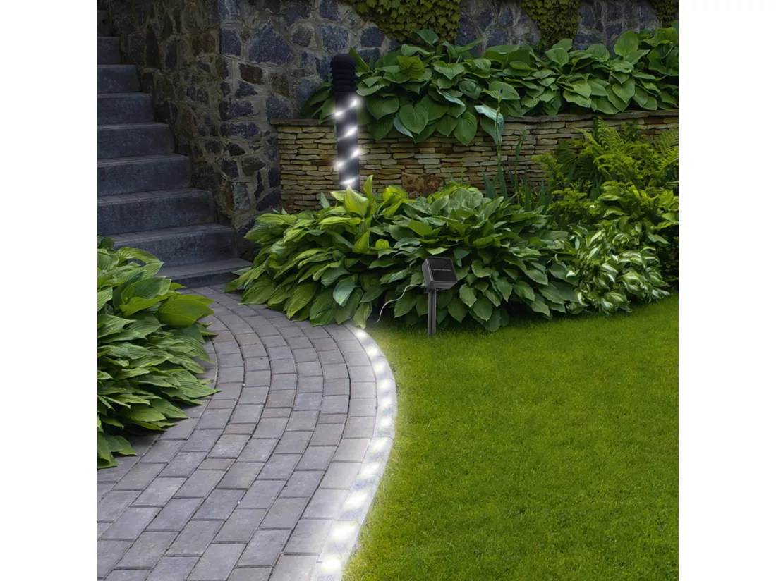 Guirlande Lumineuse Solaire Led Blanche 2m