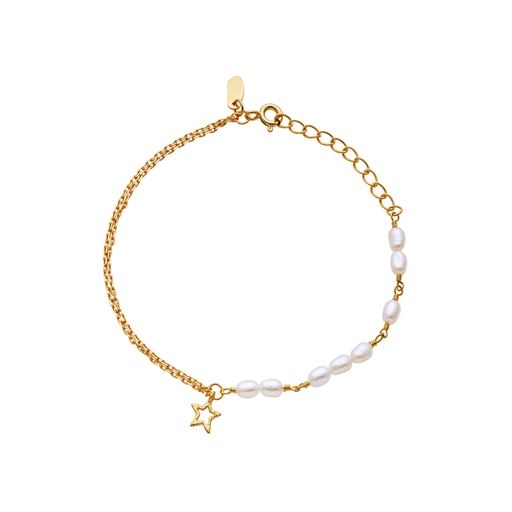 Maanesten Celina Armbånd, Gold Plated, 16 3 cm