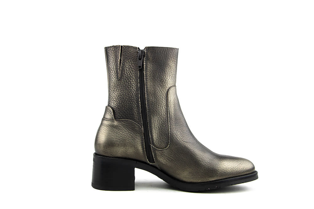 Piedi Nudi Enkellaars Silva 09.03 Bronze Metal