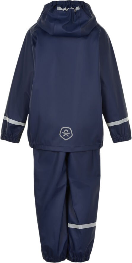 Color Kids Rain Set - Solid PU Dress blues