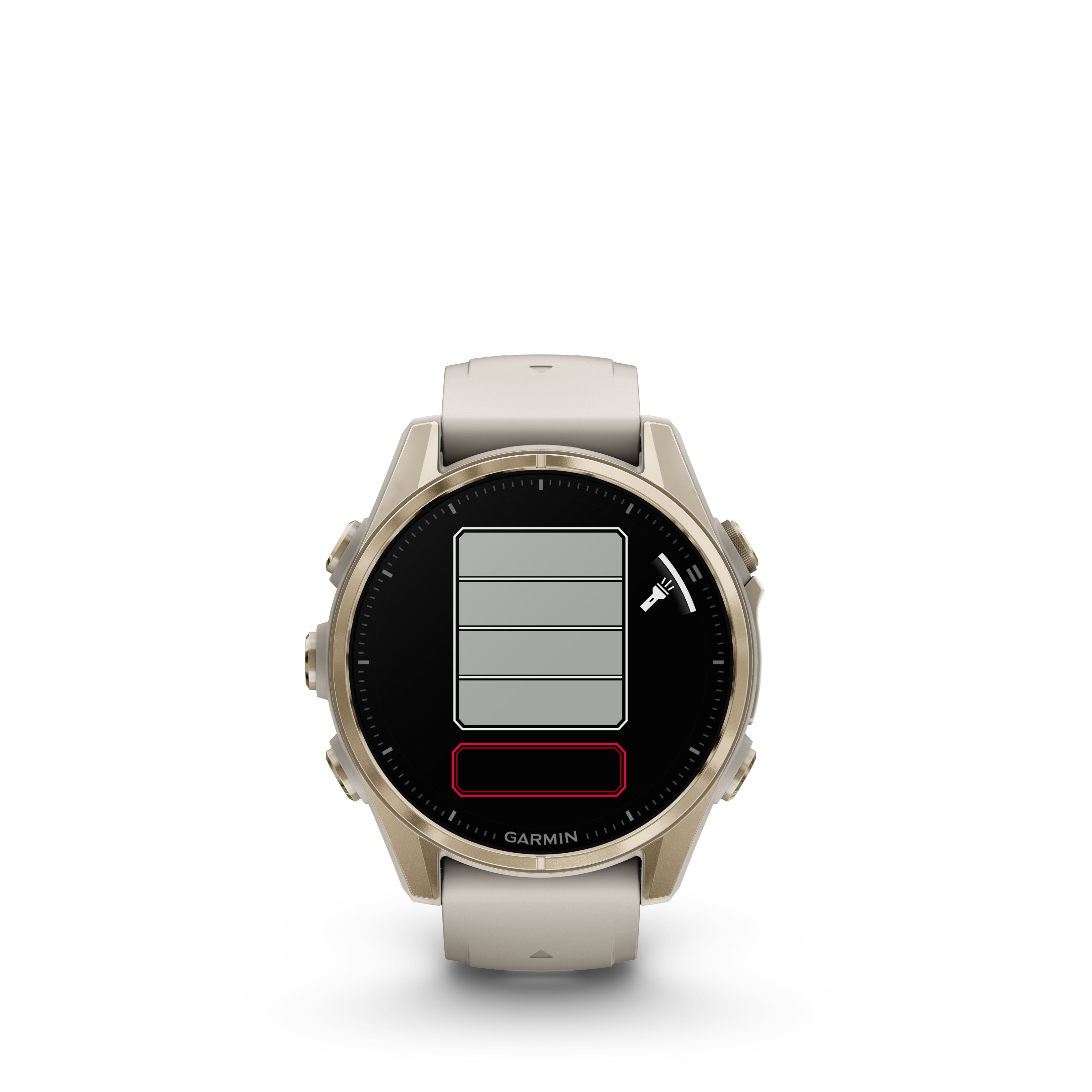 Garmin Fenix 8 43mm Amoled Sapphire Soft Gold/Sand