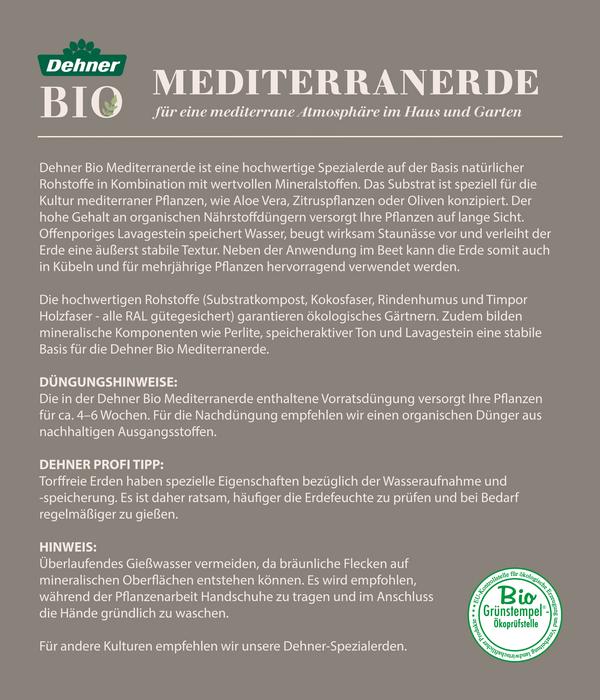 Dehner Bio Mediterranerde, 40 l