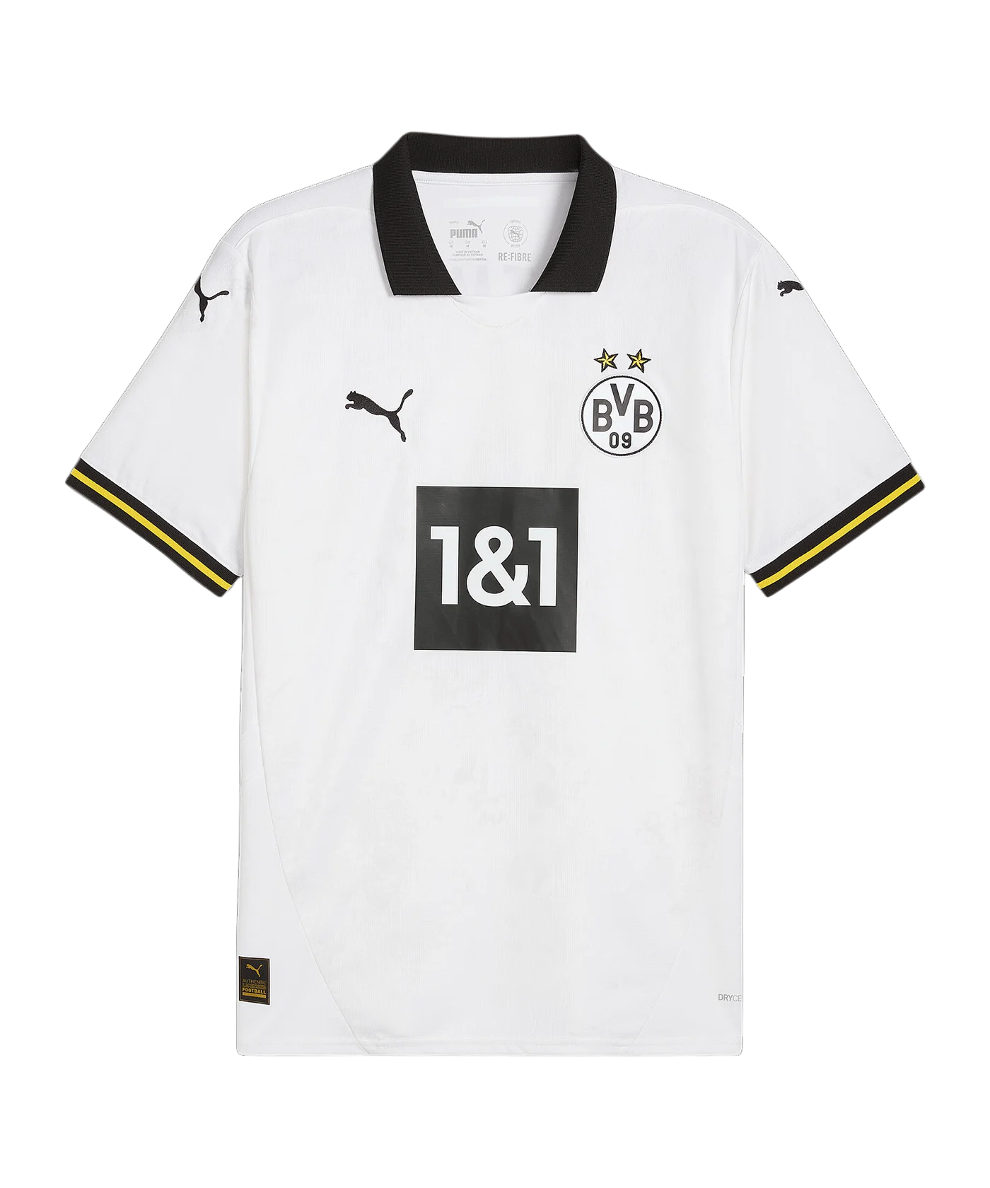 PUMA BVB Dortmund Trikot 3rd Weisse Wiese 2024/2025 Weiss F03