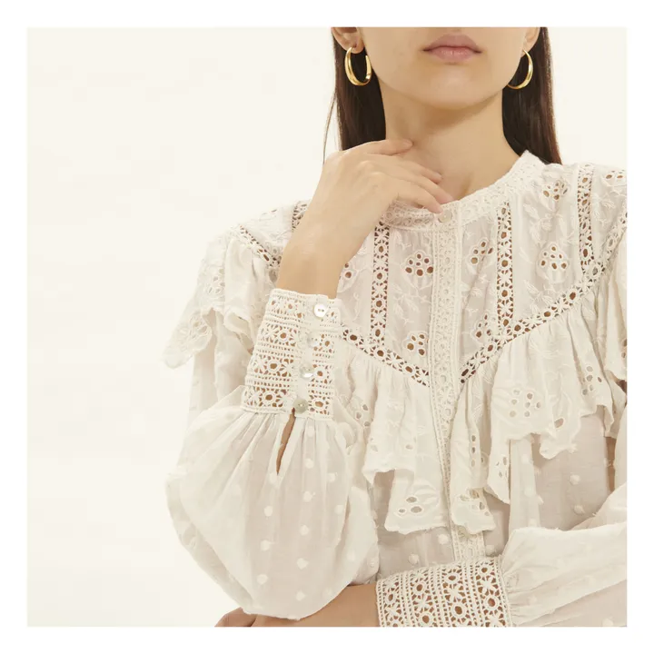 BELLEPIECE Blouse Eddie | Ecru