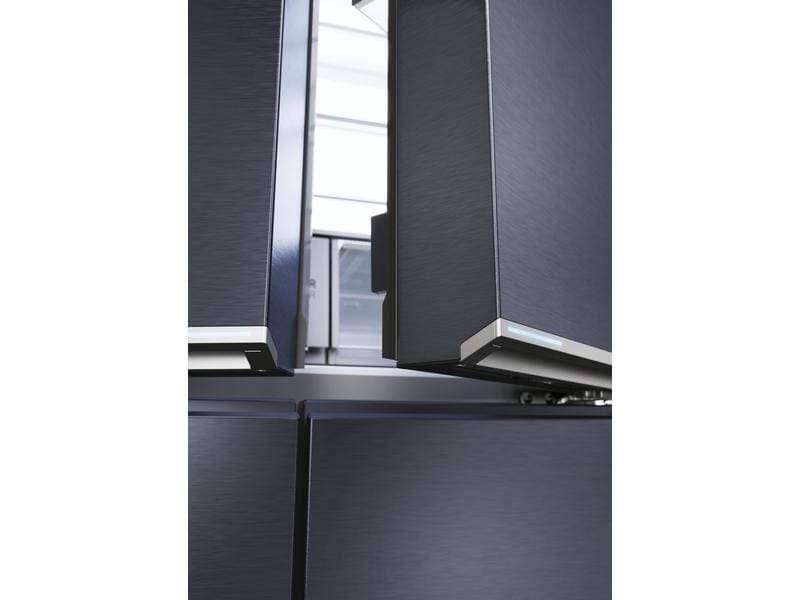 Haier Foodcenter HCR7918EIMB Schwarz Side by Side Kühlgerät