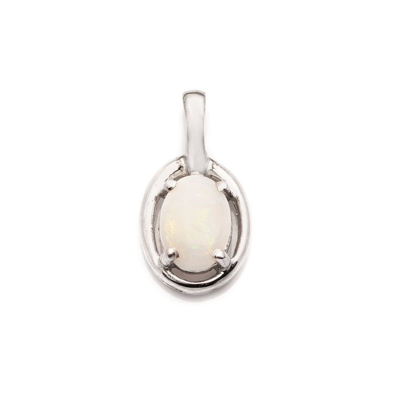 Pendentif argent 925 Opale d'Australie