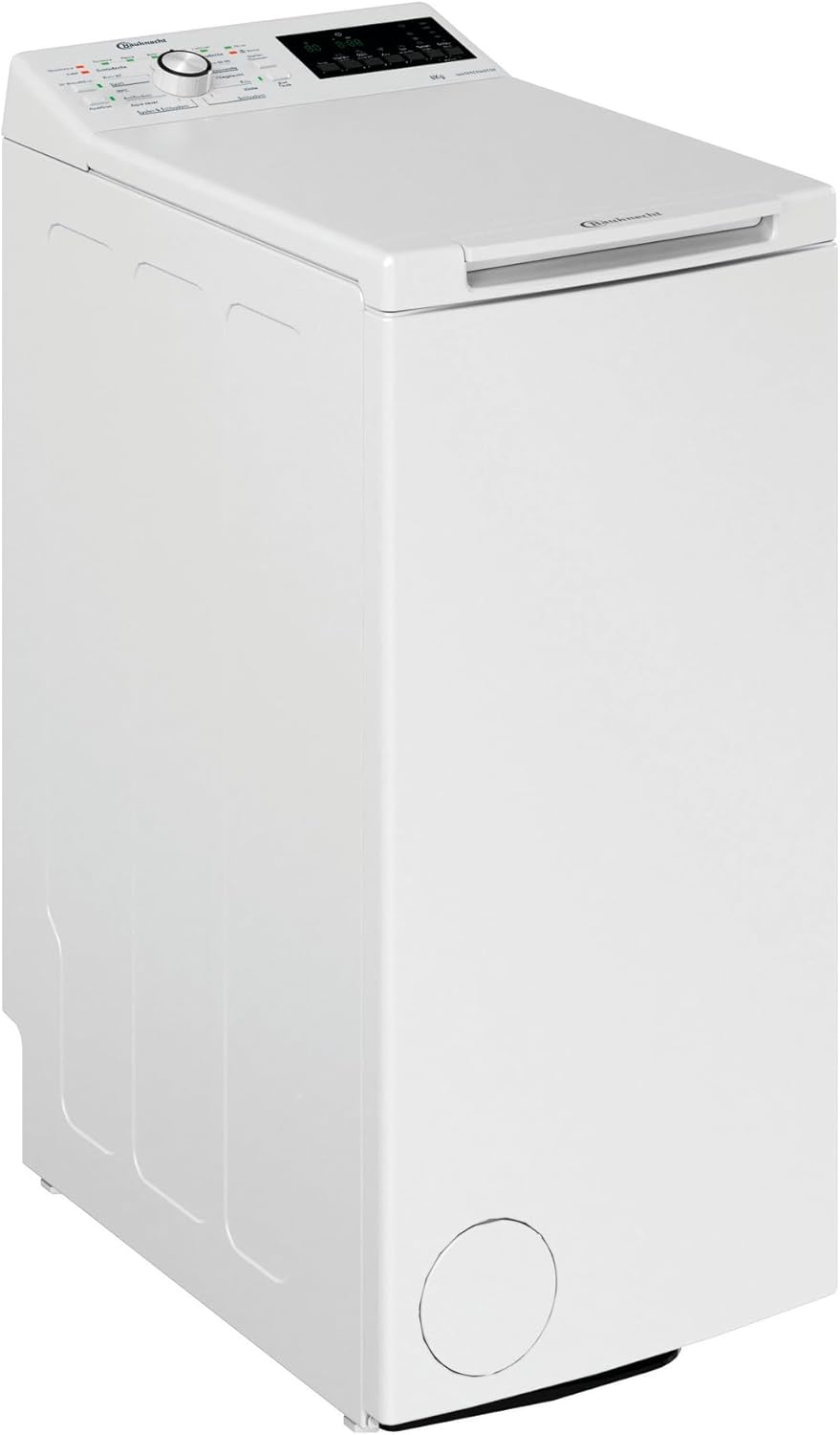 Bauknecht WMT BK 1266 B Toplader-Waschmaschine (6 kg)/ EEK B/Inverter-Motor/SoftOpening/Mehrfachwasserschutz+/ Antiflecken/Kurz 30' Min./ Aqua saver: Sparprogramm/FreshFinish/ 15° Green&Clean