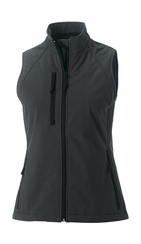 Russell Europe R-141F-0 - Gilet Softshell Femme Résistant au Vent et à l'Eau