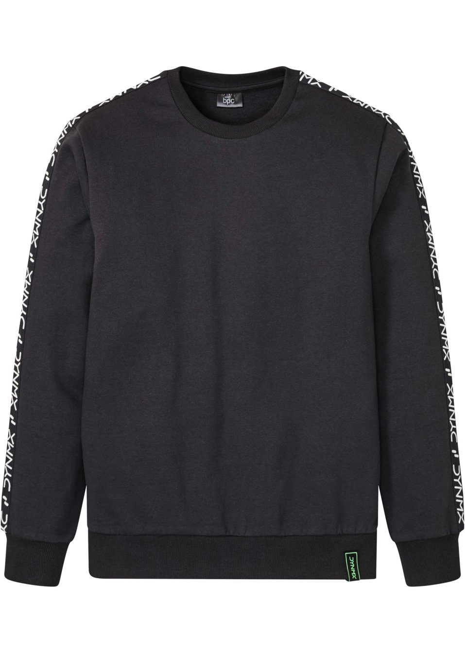 Sweat-shirt avec détails sportifs en coton