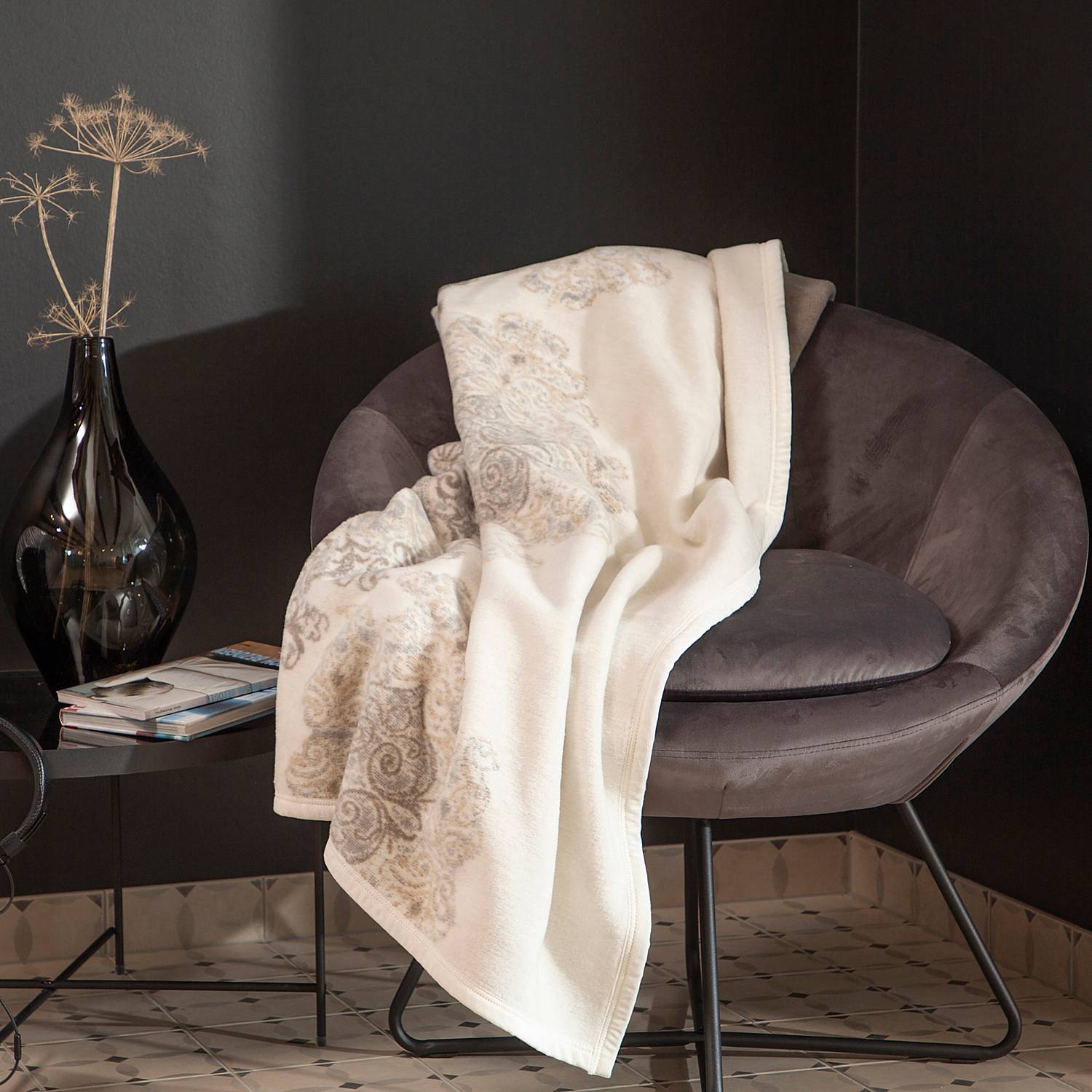 Ibena Jacquard Wohndecke 