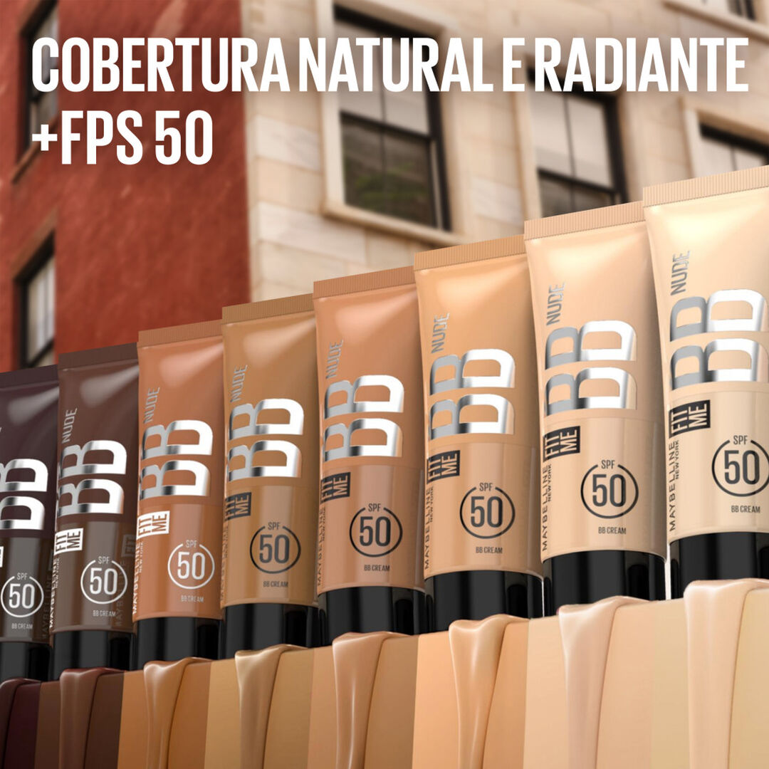 MAYBELLINE  Fit Me BB Nude Cream SPF50