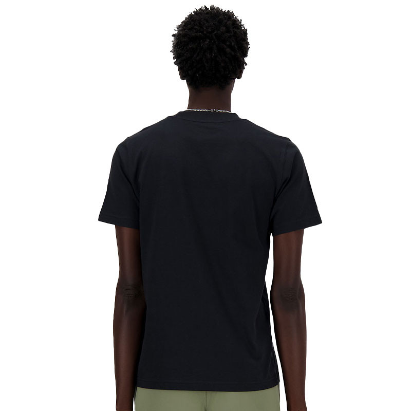 Tee-shirt New Balance noir pour homme Essential Logo