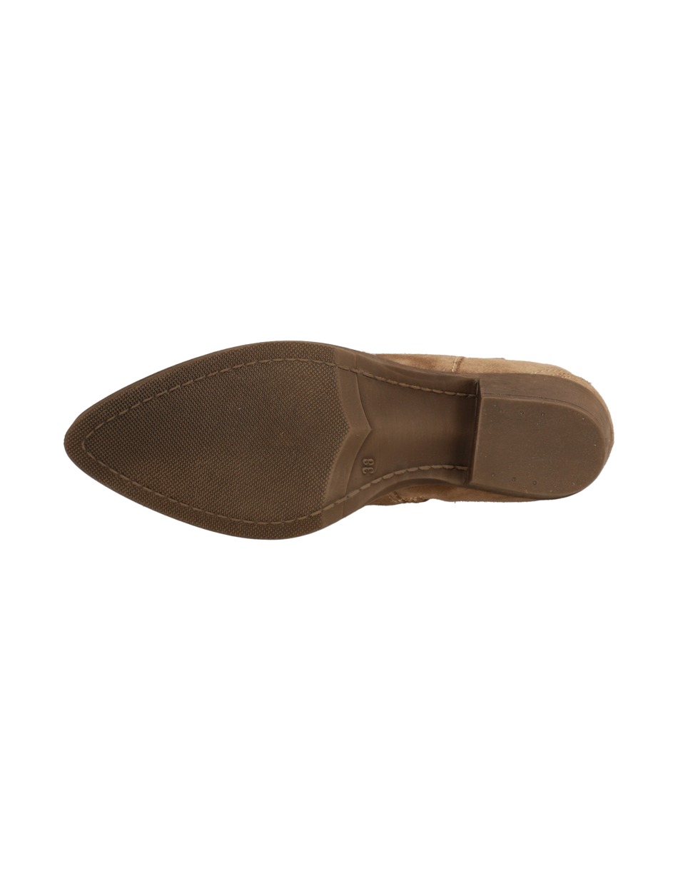 Veloursleder Stiefelette