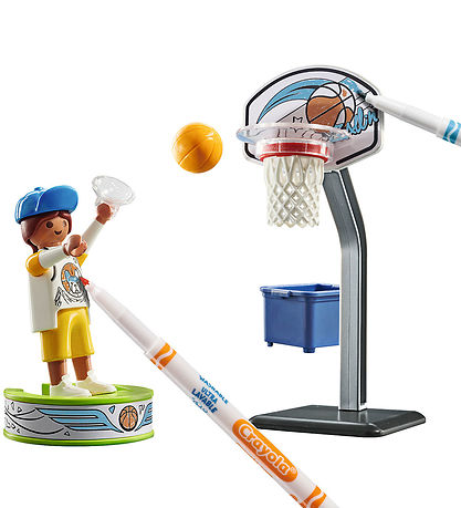 Playmobil Farbe - Skater m. Basketball - 71516 - 15 Teile