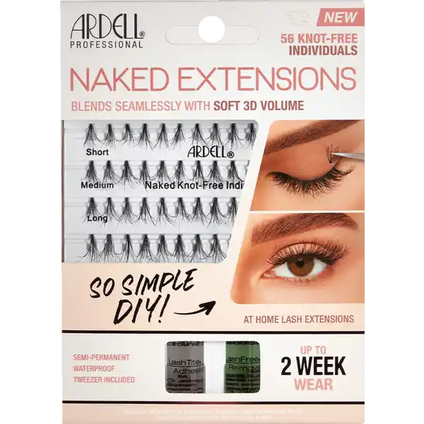 Naked Extensions Kit Einzelwimpern