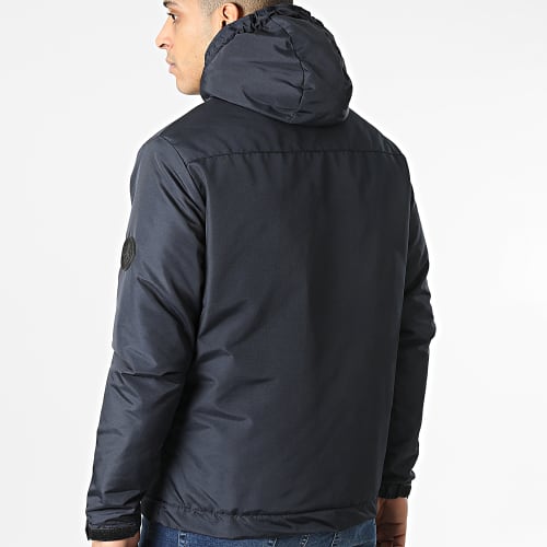 Veste Zippée Capuche Zoxea Bleu Marine