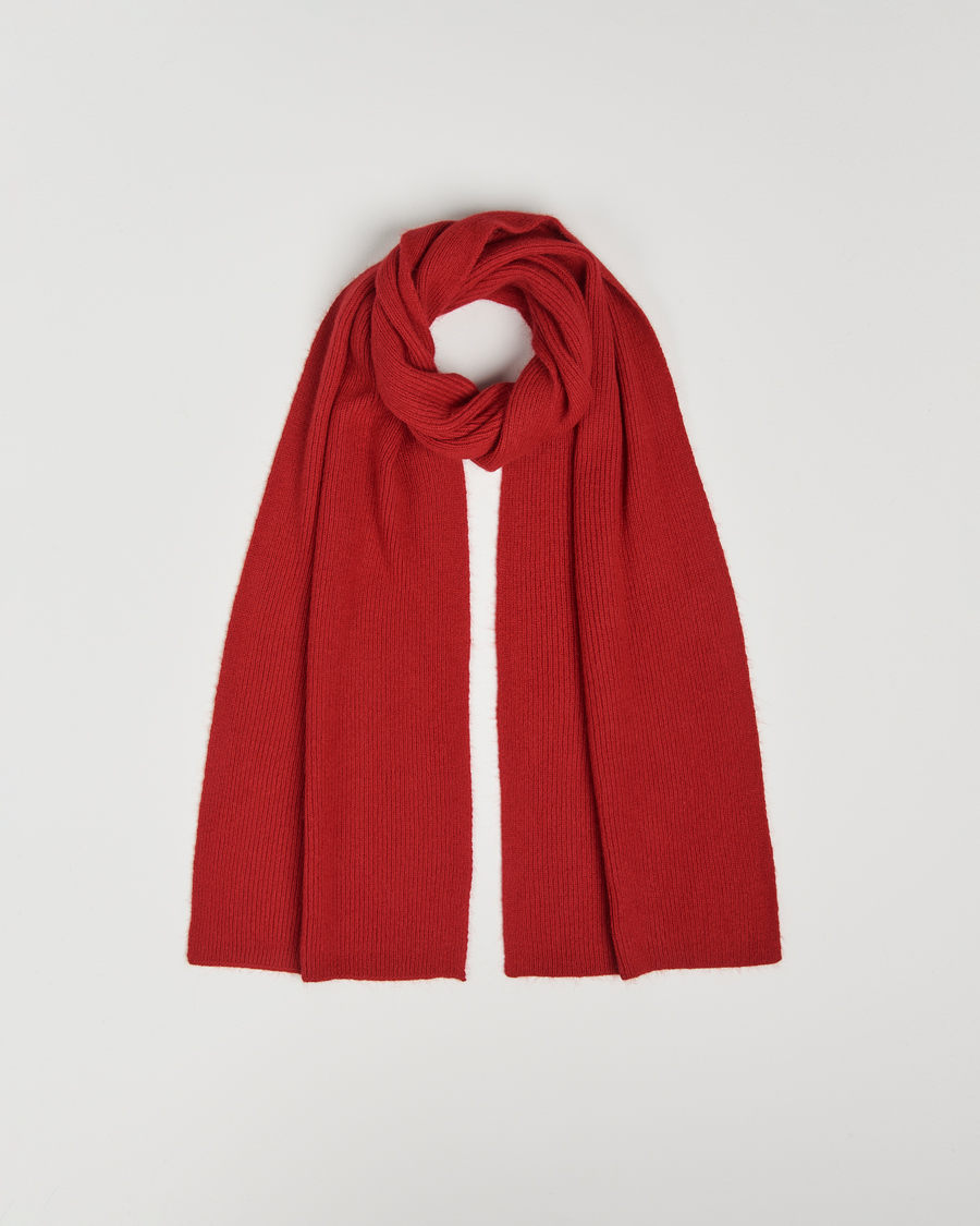 Le Bonnet Lambswool/Caregora Scarf Framboise