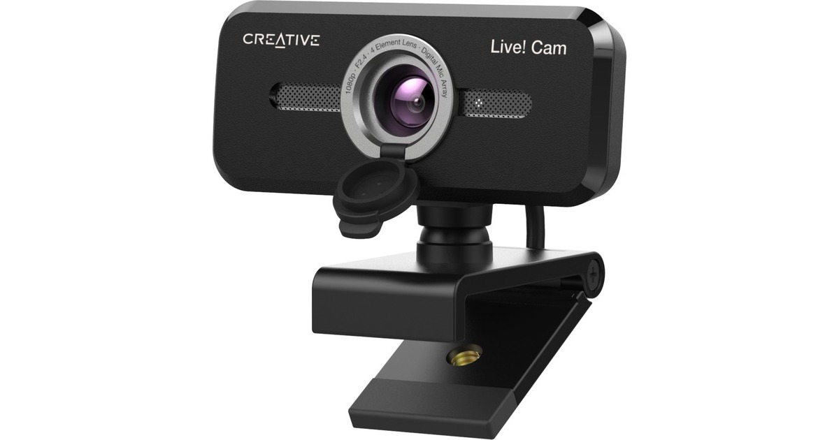 CreativeLive! Cam SYNC 1080p V2 webcam  (Zwart)